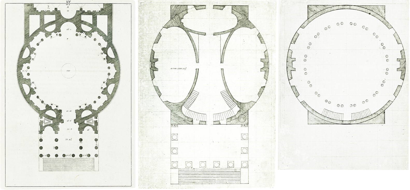 Comparison of the Roman Pantheon and Rotunda